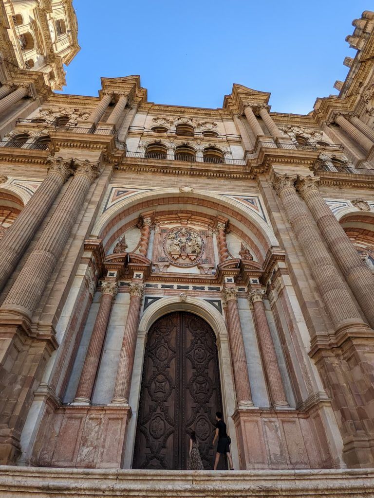 Málaga Cathedral Entrance