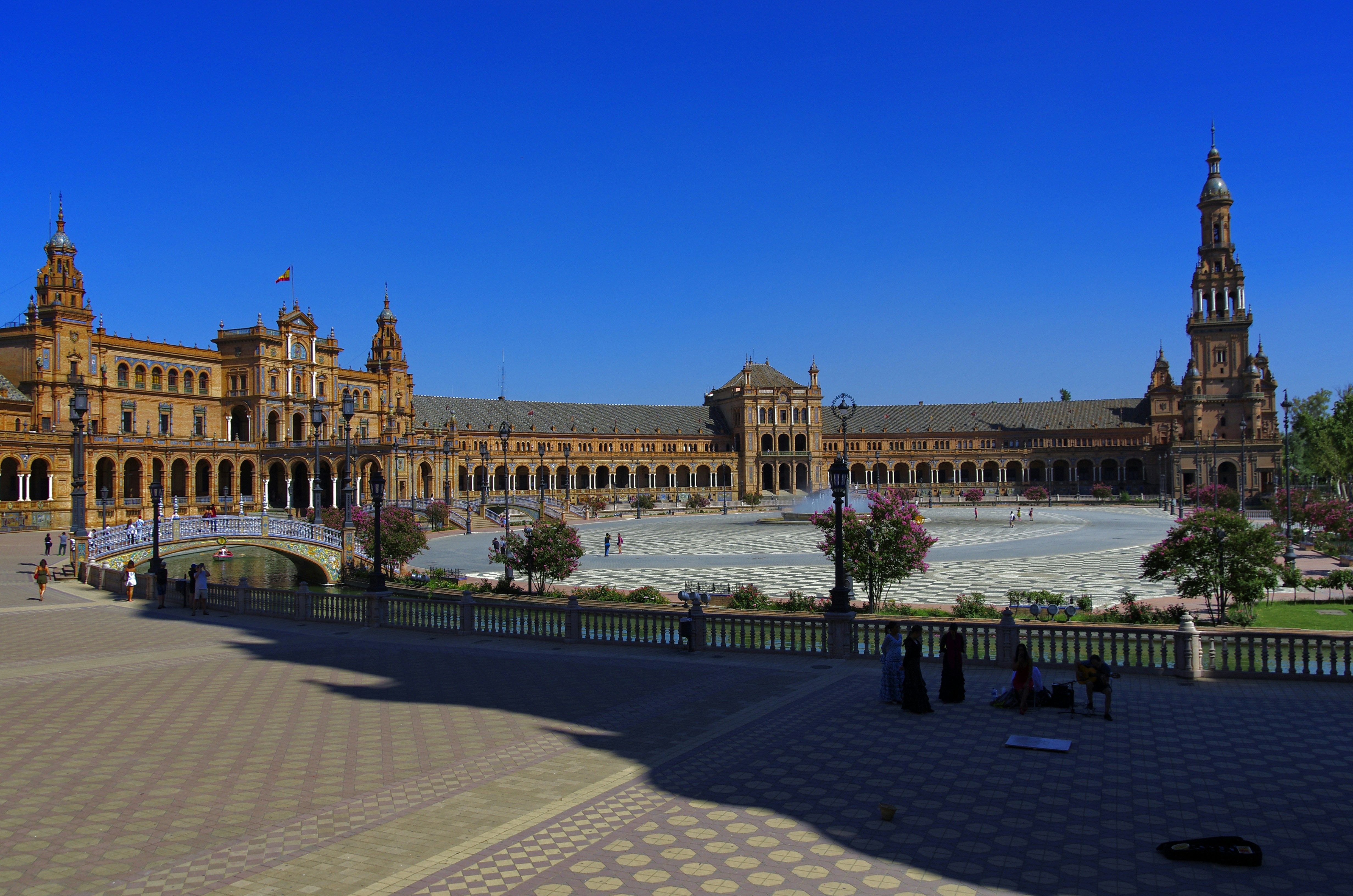 Plaza de España in seville